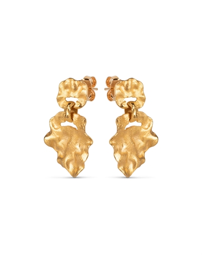 Enamel Copenhagen - Windy Small Øreringe - Guldfarvet